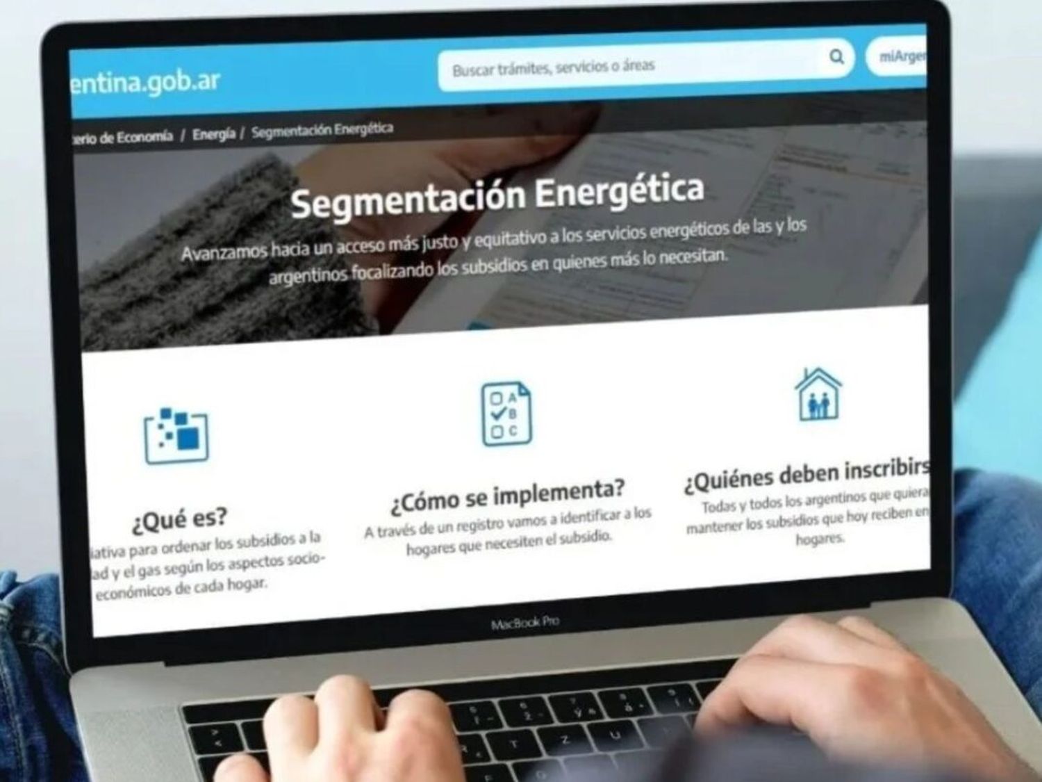 La segmentación de tarifas para luz y gas.