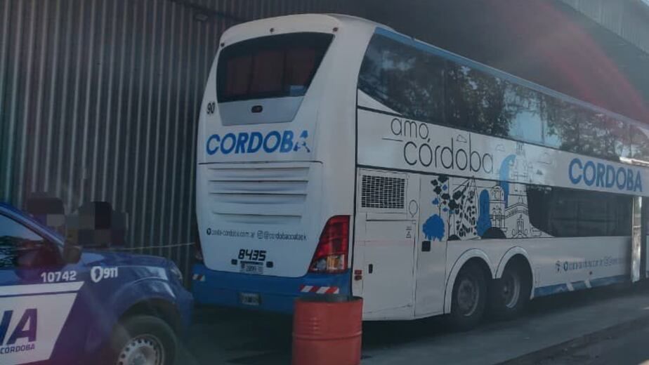 Encontraron un feto en un colectivo de larga distancia en Córdoba