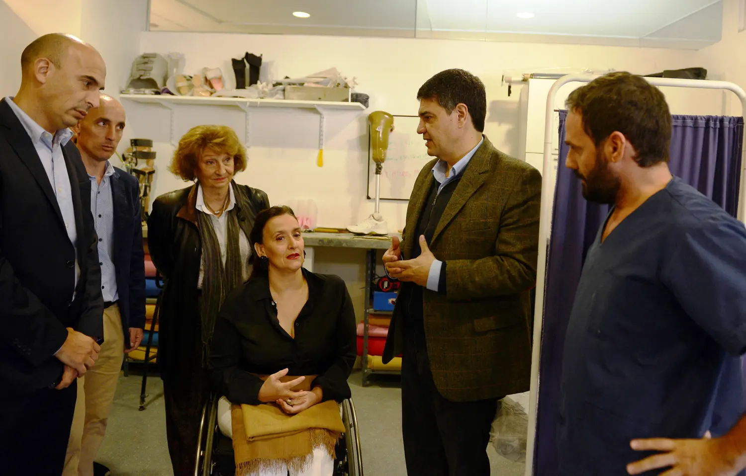 Gabriela Michetti y Jorge Macri recorrieron el Instituto Marini en Vicente López