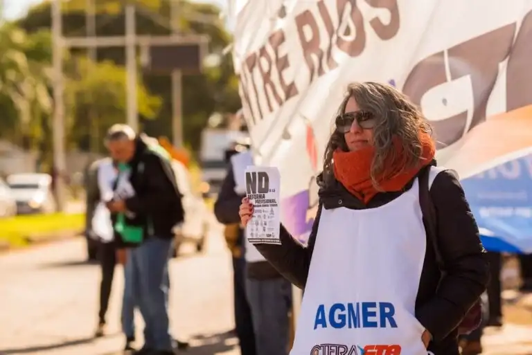 Agmer convocó a un nuevo paro docente con movilización a Paraná en reclamo de mejoras salariales