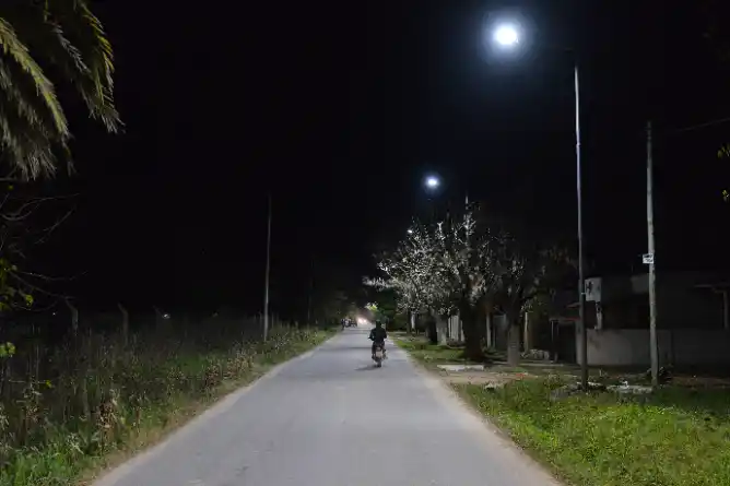 Avanza en El Porteño el Plan de Reconversión Lumínica con nueva tecnología LED