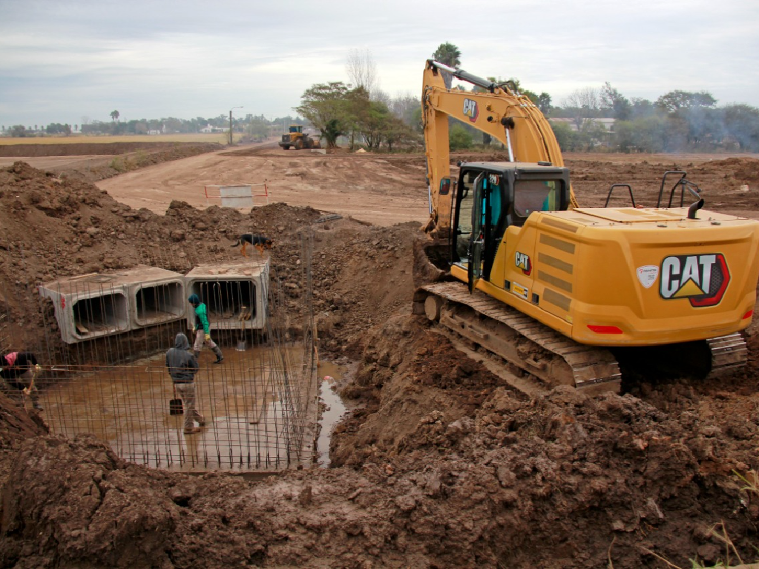 Morteros: avanza la obra hídrica más grande de la ciudad                  