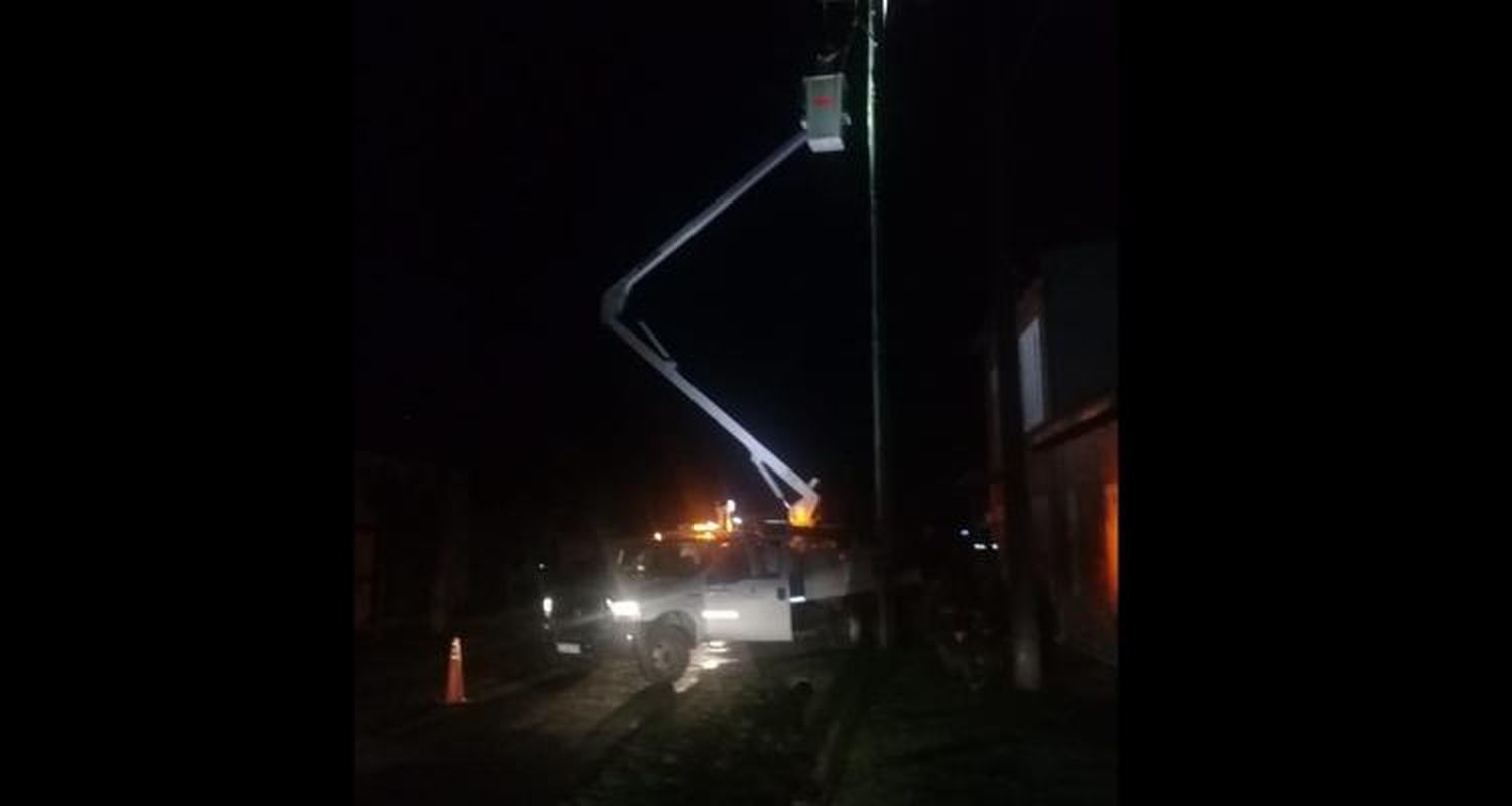 Corte de luz: Coopser trabaja para restablecer el suministro eléctrico