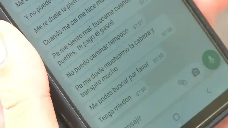 "Pa, buscame, tengo miedo": los últimos mensajes de Alexander que su padre no pudo leer a tiempo