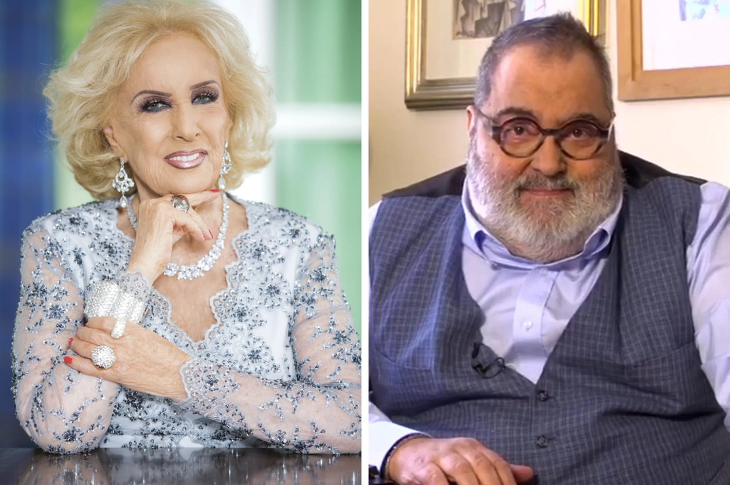 Mirtha Legrand cenó con Jorge Lanata