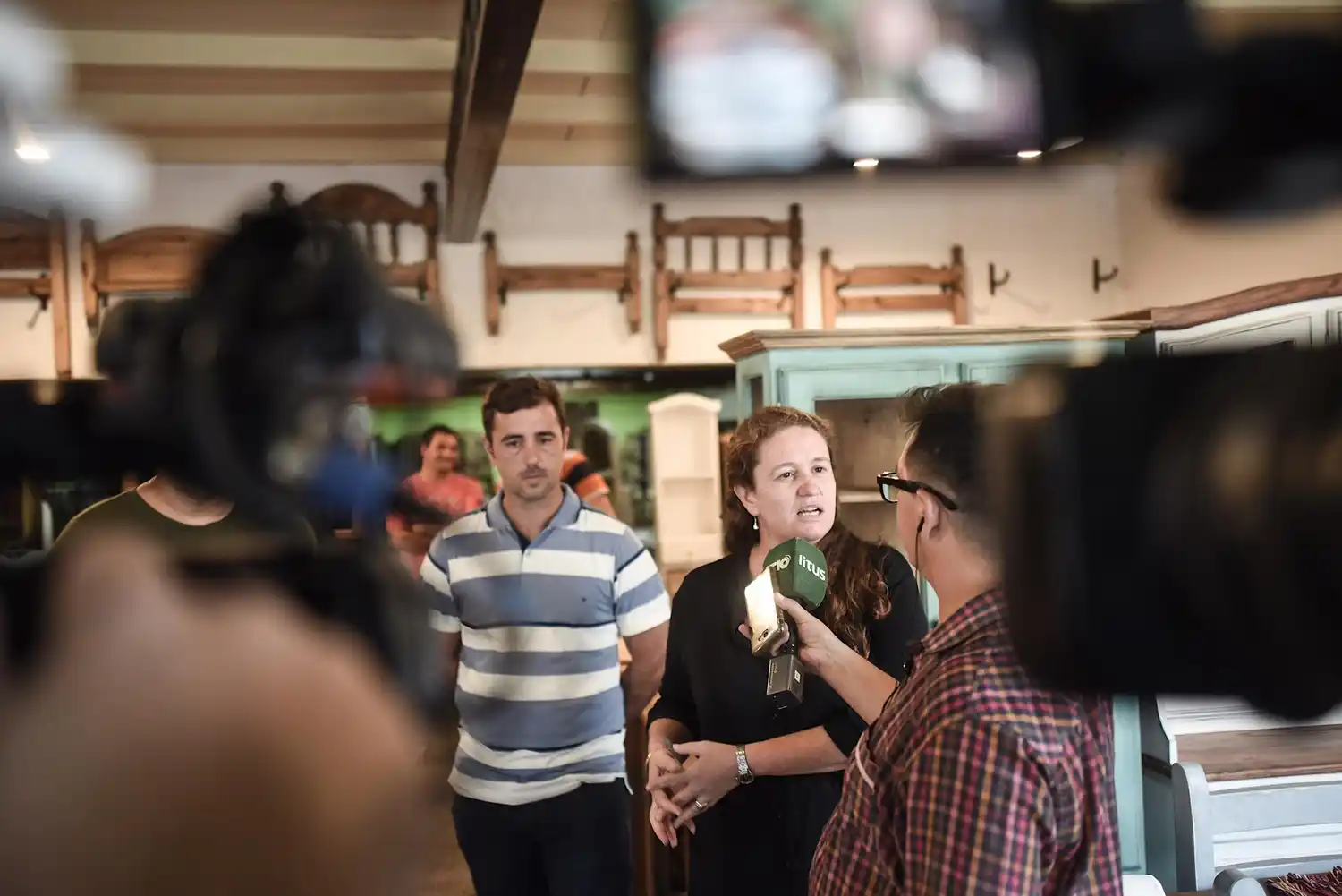 Jóvenes y adultos con discapacidad realizan entrenamientos en empresas locales