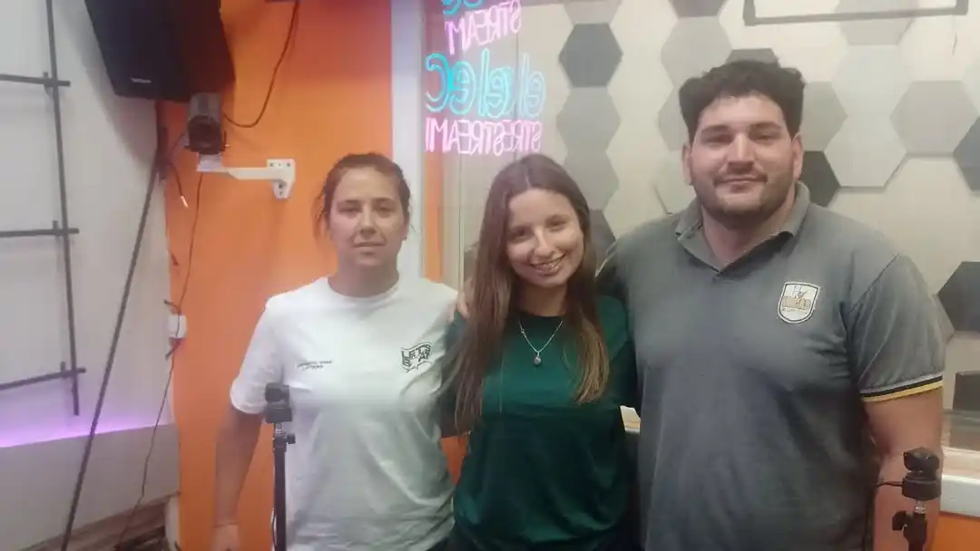 Lucrecia Alonso, Guadalupe Pulvirenti y Martín Larreategui, protagonistas del rugby femenino de Uncas.