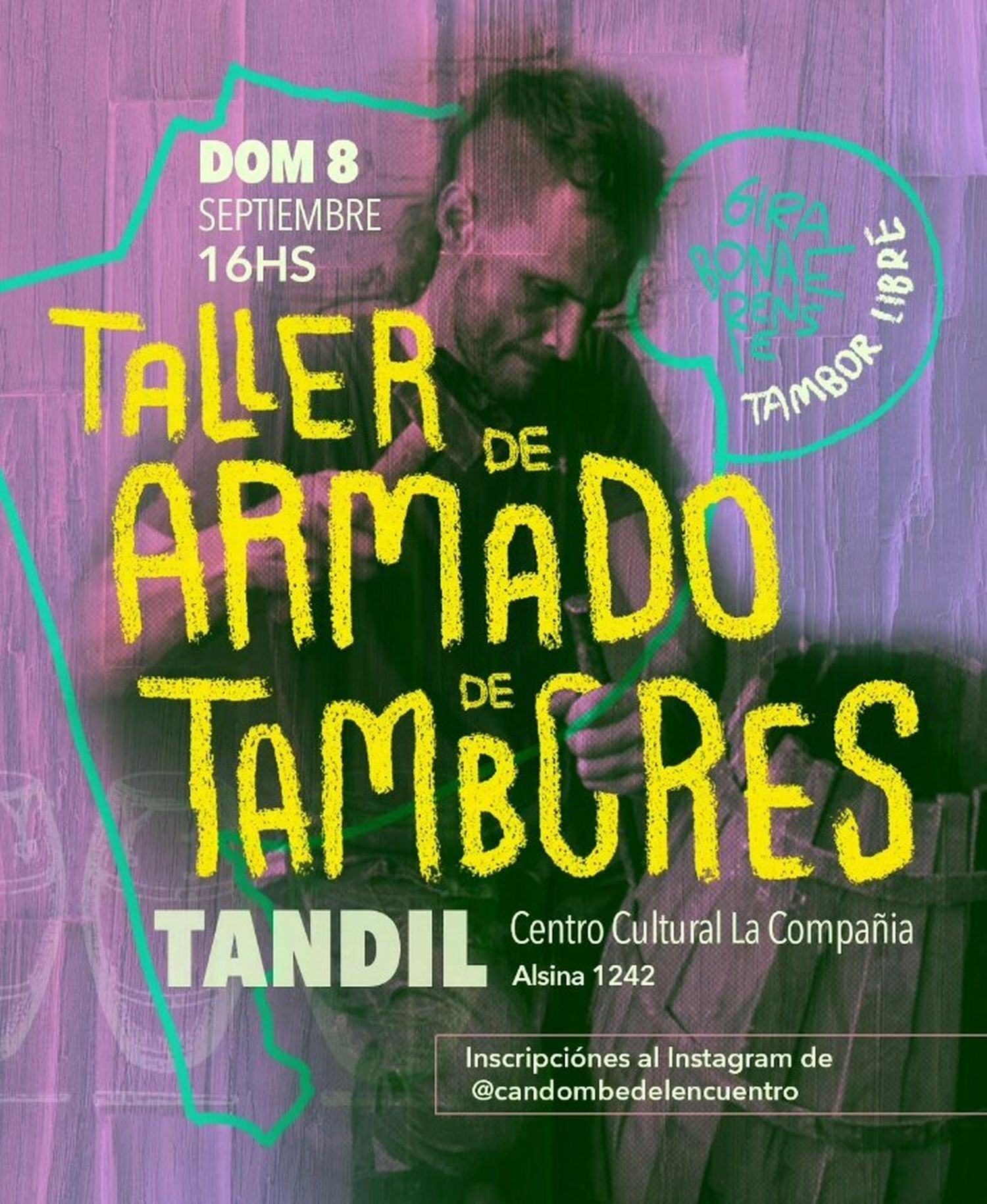 taller de tambores