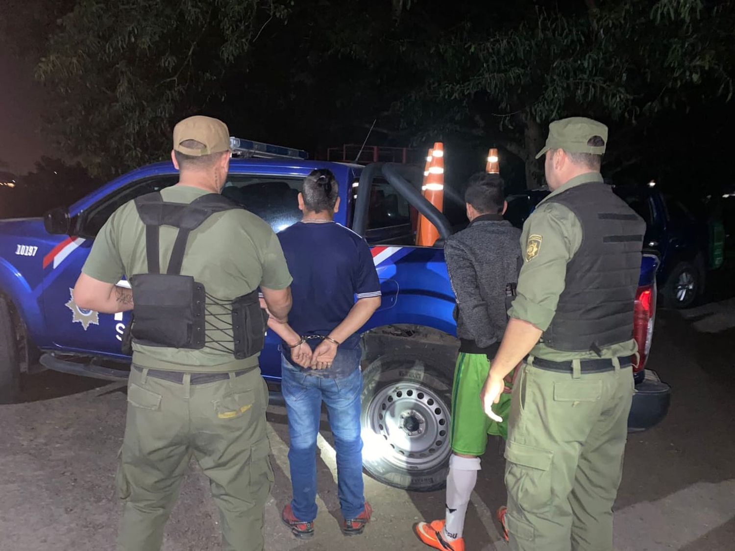 Detenido en Villa Ocampo.