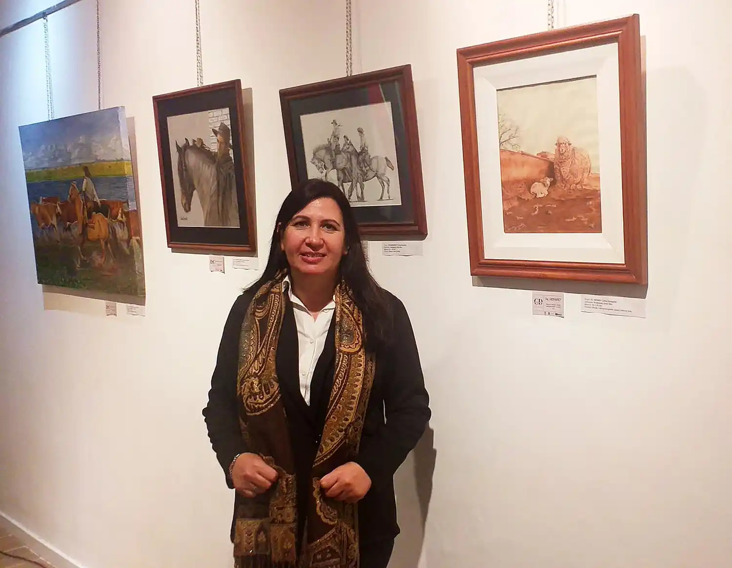 Carina Demarchi presentará la muestra “Mi vida en el arte”