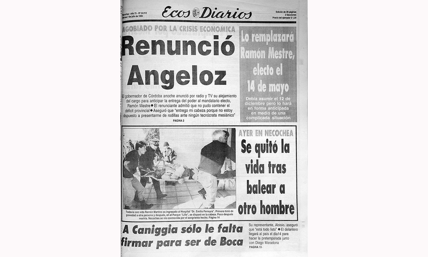 Viernes 7 de julio de 1995