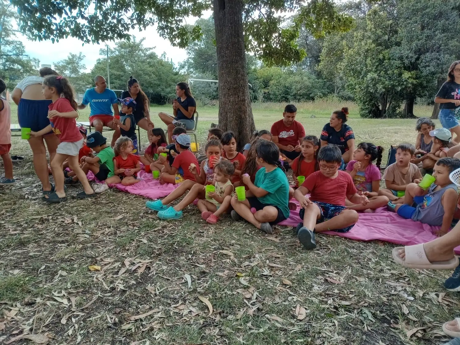 Más de 80 chicos pasan sus tardes en el Centro Educativo Complementario 802.