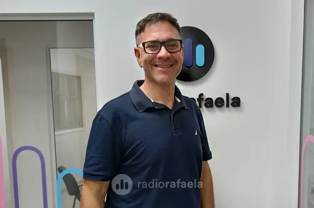 Pablo Miassi, precandidato a concejal del PDP | Crédito: RADIO RAFAELA - 1