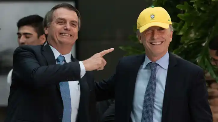 Bolsonaro respaldó a Macri y cuestionó a Alberto Fernández