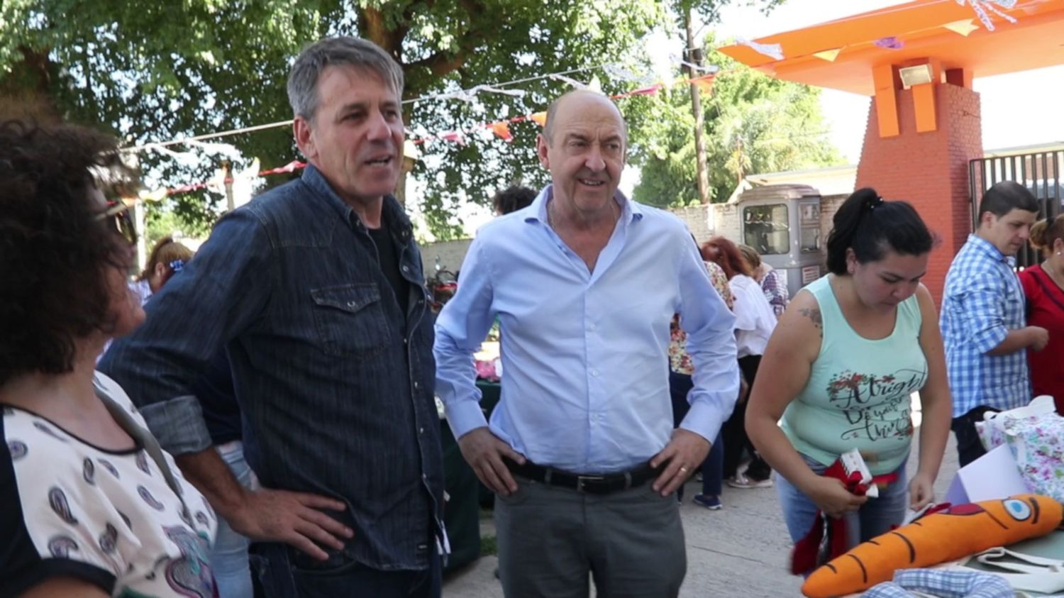 La provincia organizó una jornada recreativa en la Esquina Encendida