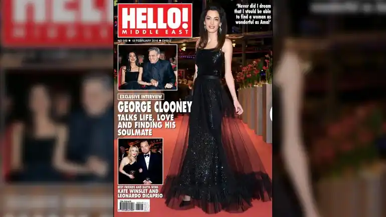 Escándalo: La revista Hello publicó una entrevista falsa con George Clooney