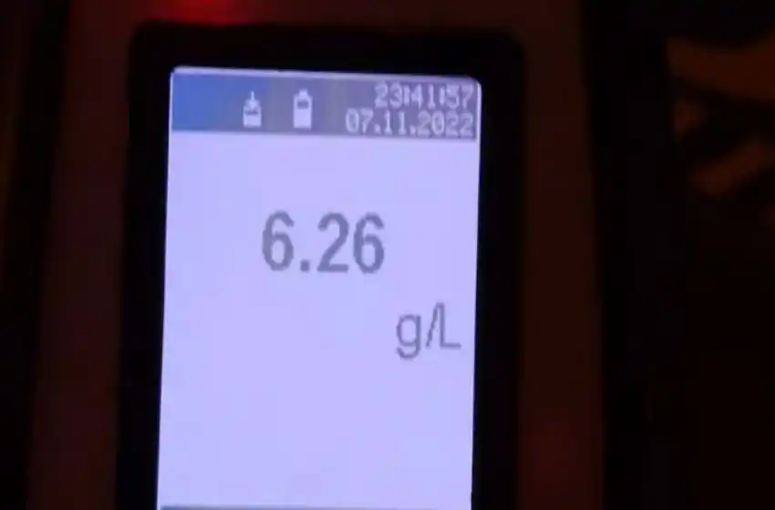 Terror al volante: récord de alcoholemia y casi mata a una nena