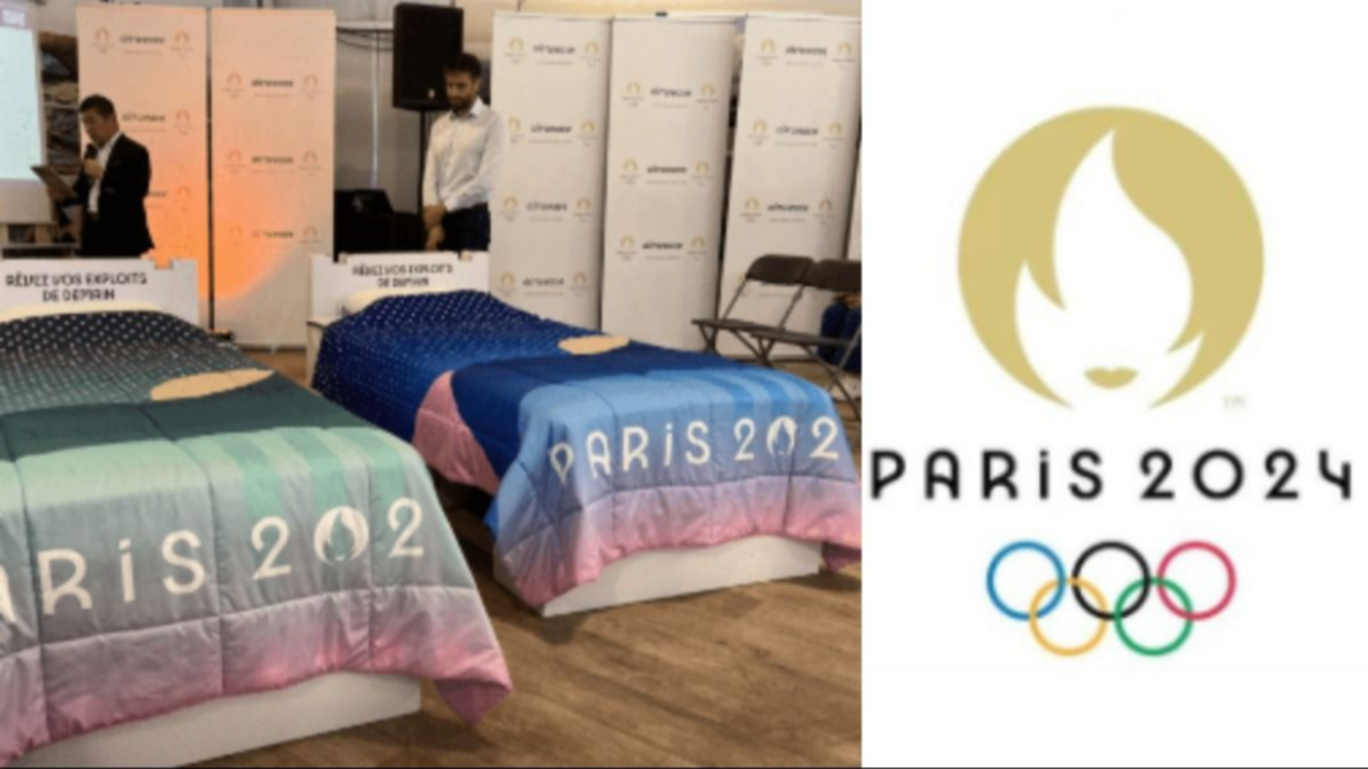 Camas 'Anti-Sexo' ya se instalaron en la Villa Olímpica de París 2024
