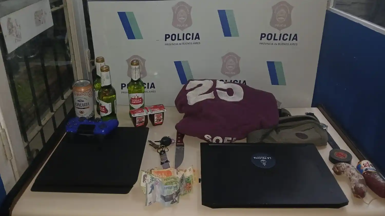 El hecho ocurrió alrededor de las 5 de la madrugada en una casa ubicada en Gaboto al 9000.