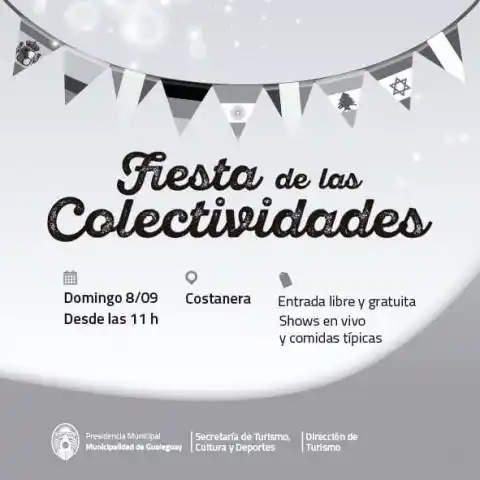 Se viene la Fiesta de las Colectividades y la Muestra de Autos Clásicos
