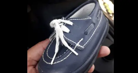 Zapatito encontrado
