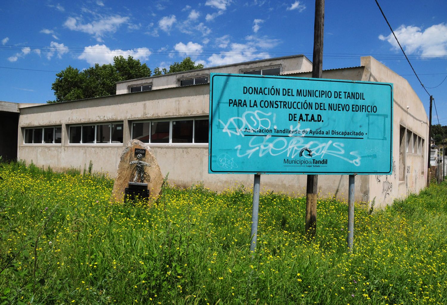 El Municipio se encargaría de finalizar la obra del edificio de ATAD