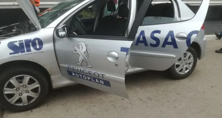 Interceptaron auto de promoción de Peugeot con drogas