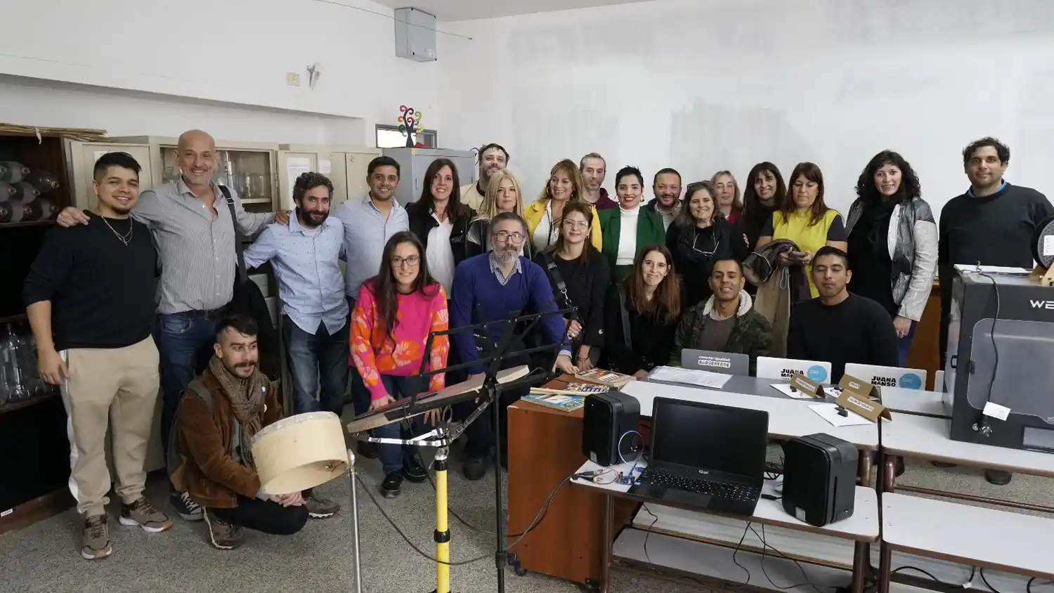 Se lanzó la primera Escuela de Innovación Tecnológica aplicada a la Luthería para las orquestas bonaerenses