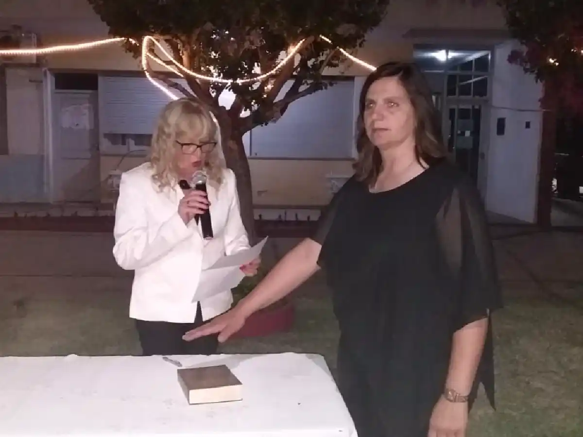 Josefina: Sicardi asumió su nuevo mandato y confía en tener buena relación con Perotti