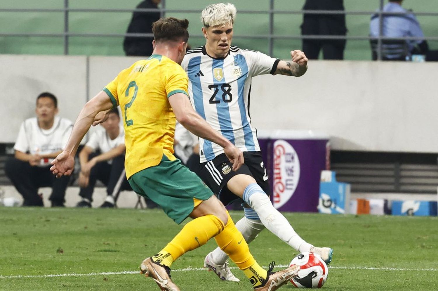 Garnacho hizo un emotivo posteo tras su debut en la Selección argentina: la tierna foto que sorprendió a todos