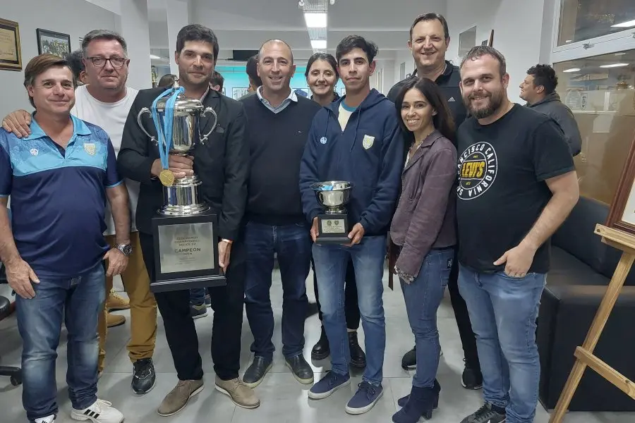 El Consejo Directivo de Atlético reconoció a los tiradores que participaron del Mundial