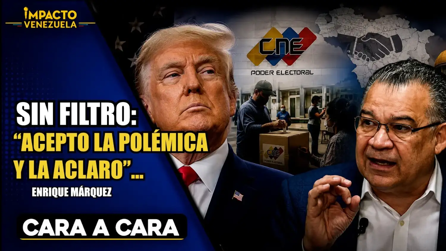 TRUMP, ELECCIONES Y TRANSICIÓN: ENRIQUE MÁRQUEZ NO SE GUARDA NADA