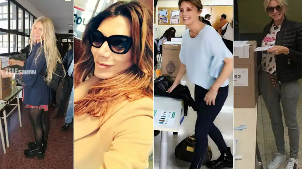 PASO 2017: así votaron los famosos