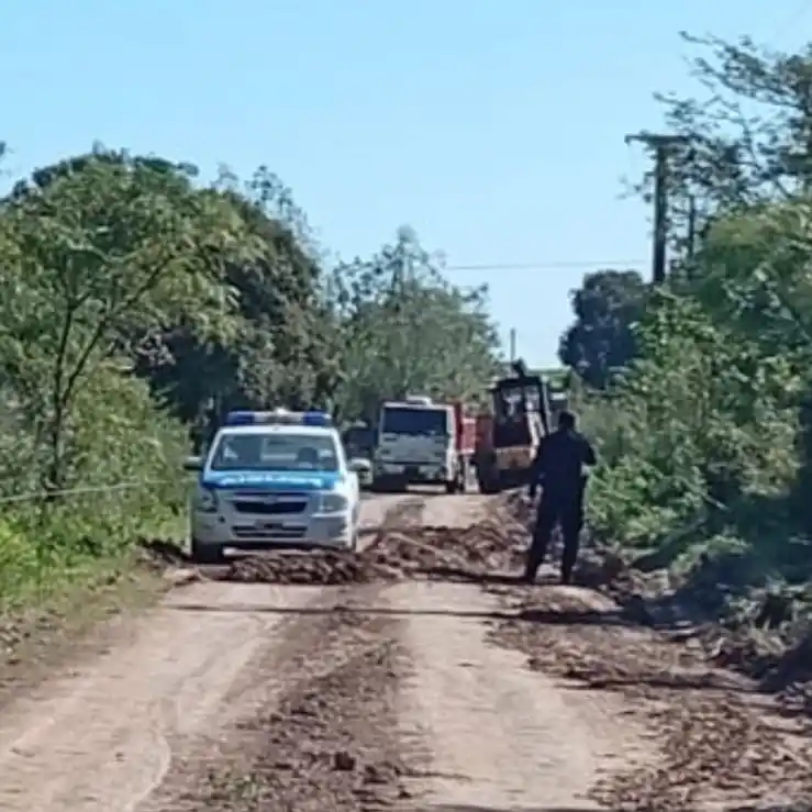 González Calderón: obras inconclusas en el camino San José por conflicto con vecinos