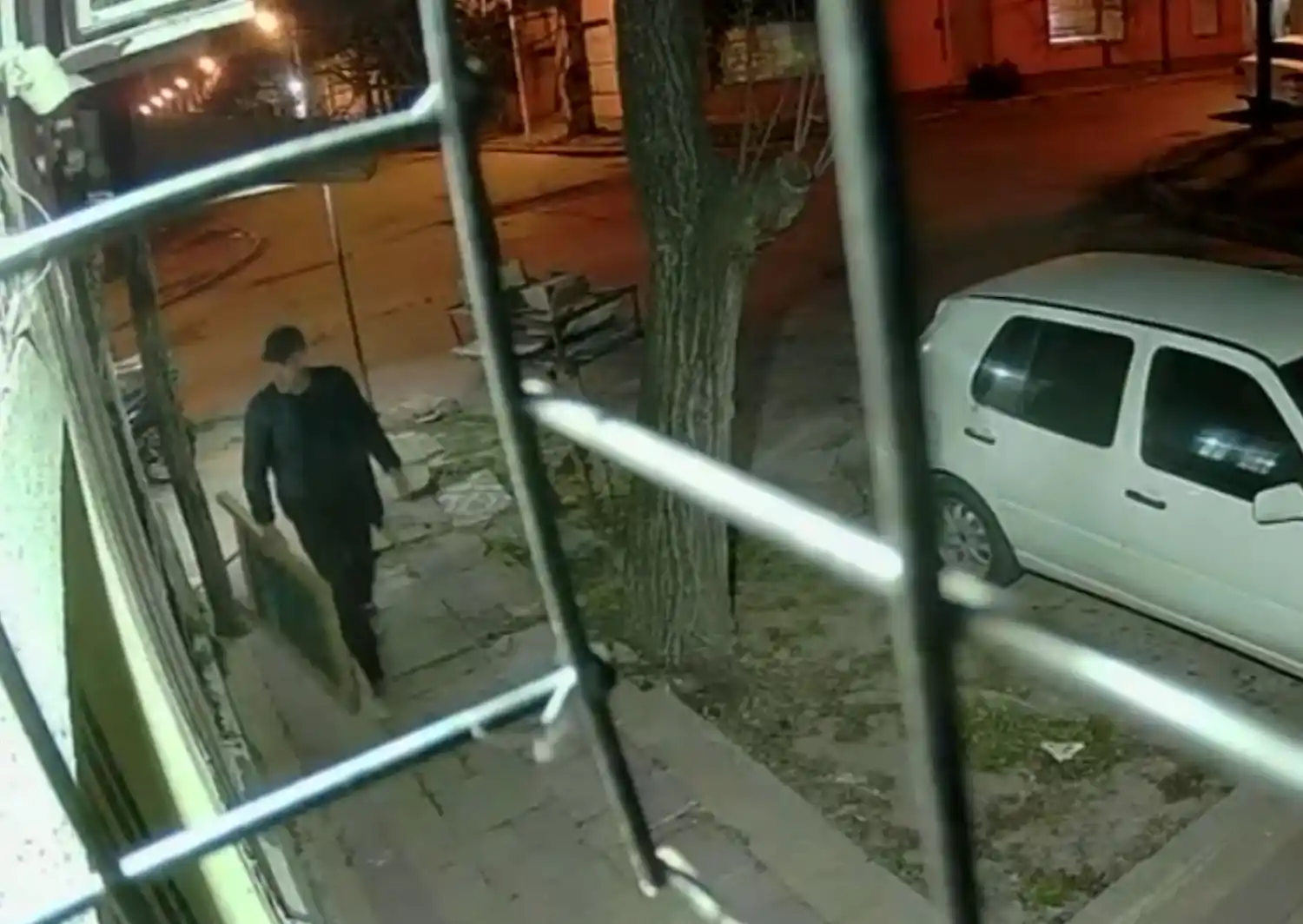 robo de cartel de negocio