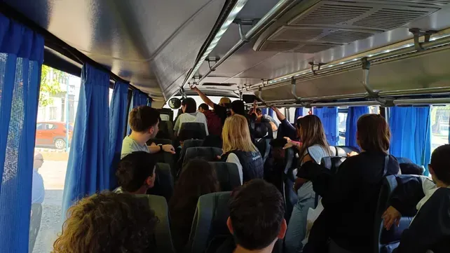 Intento de abuso sexual en un colectivo interurbano.