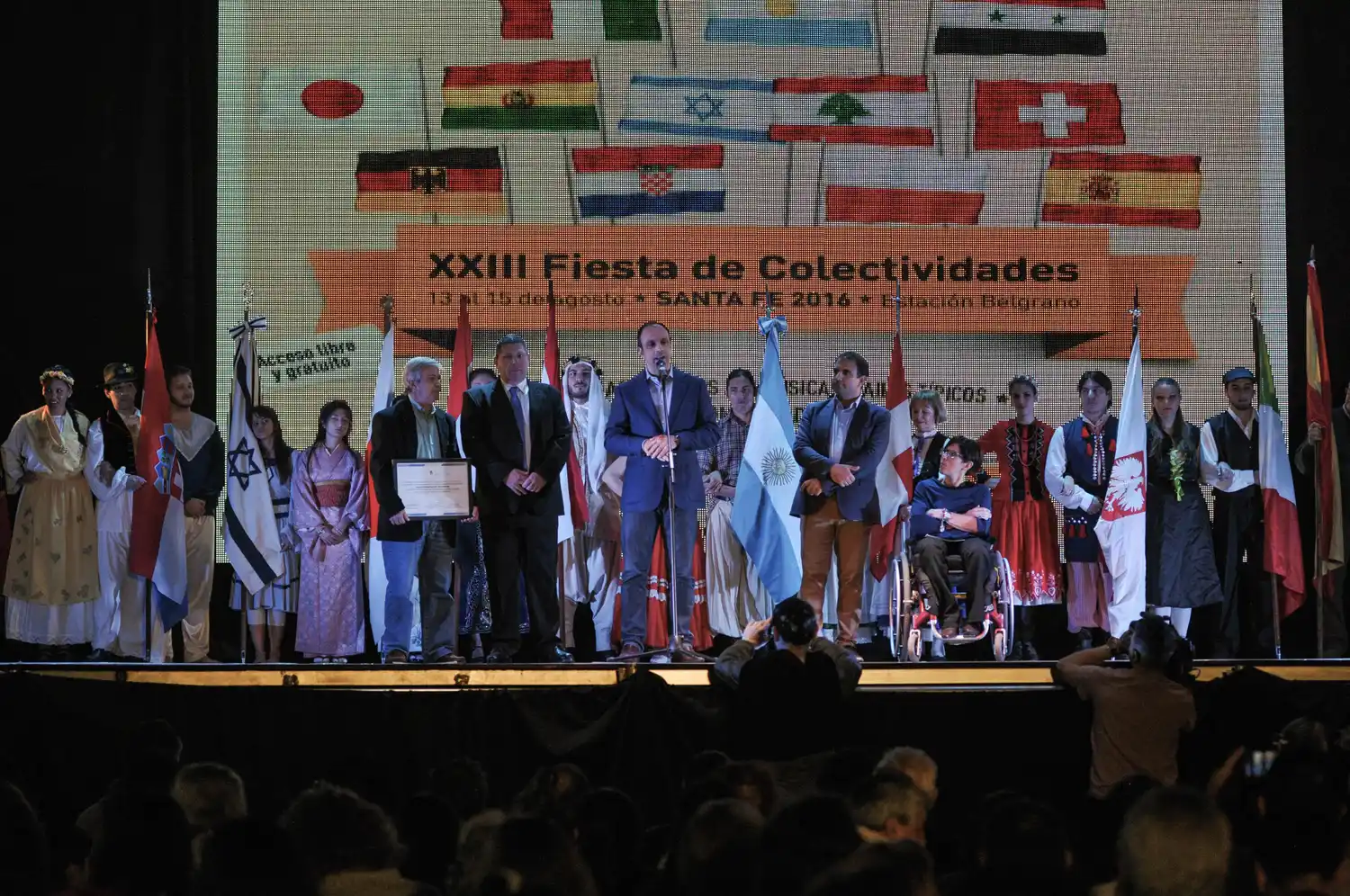 Comenzó la XXIII Fiesta de las Colectividades en la Estación Belgrano
