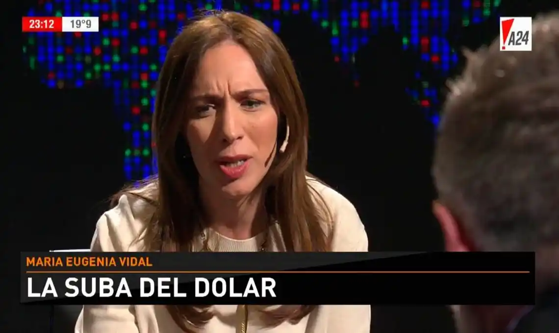 Dólar: María Eugenia Vidal reconoció que "se van a venir meses difíciles"