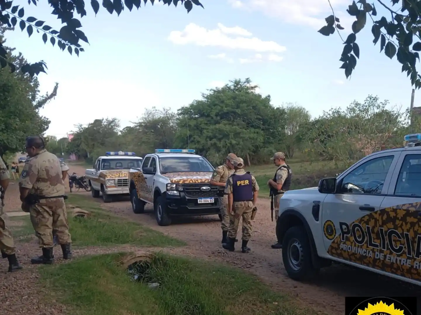 La Brigada de Feliciano realizó dos allanamientos por abigeato