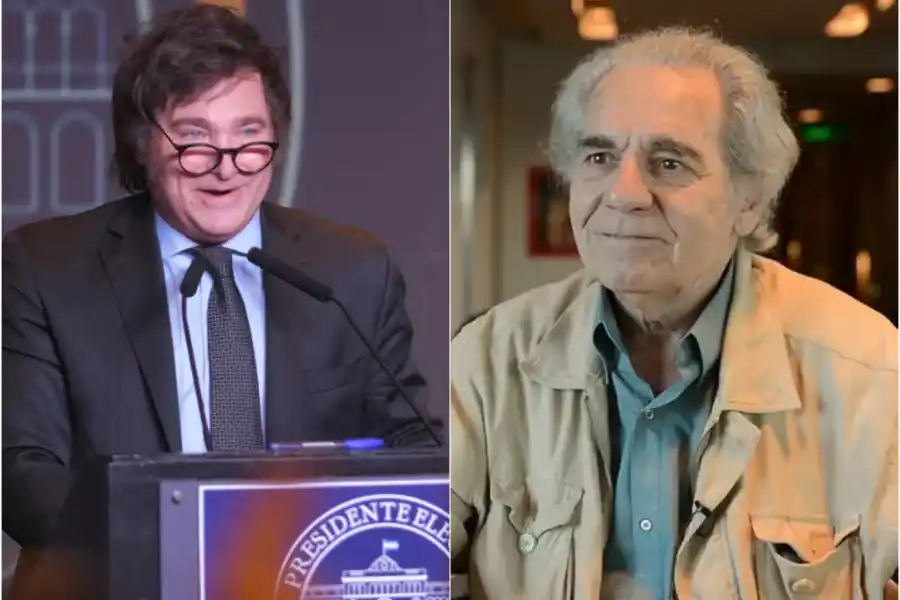 Javier Milei respondió en redes a Hugo Arana, muerto hace tres años