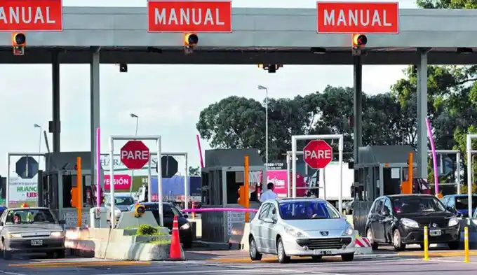 Rige fuerte aumento de hasta un 500% en peajes de rutas nacionales