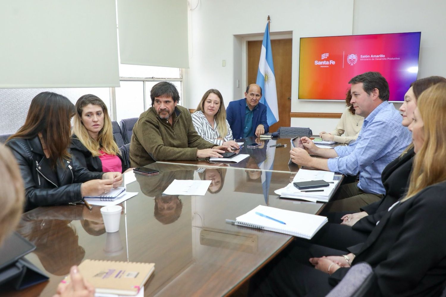 Integrantes de la Mesa emergencia agropecuaria.