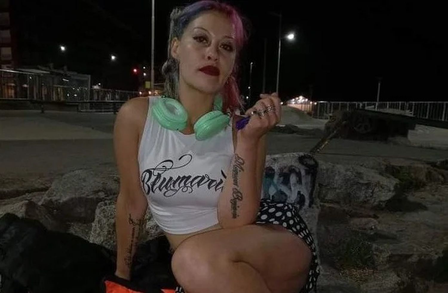 La joven podría haber estado aún con vida cuando fue arrojada del acantilado (FOTO: La Capital).