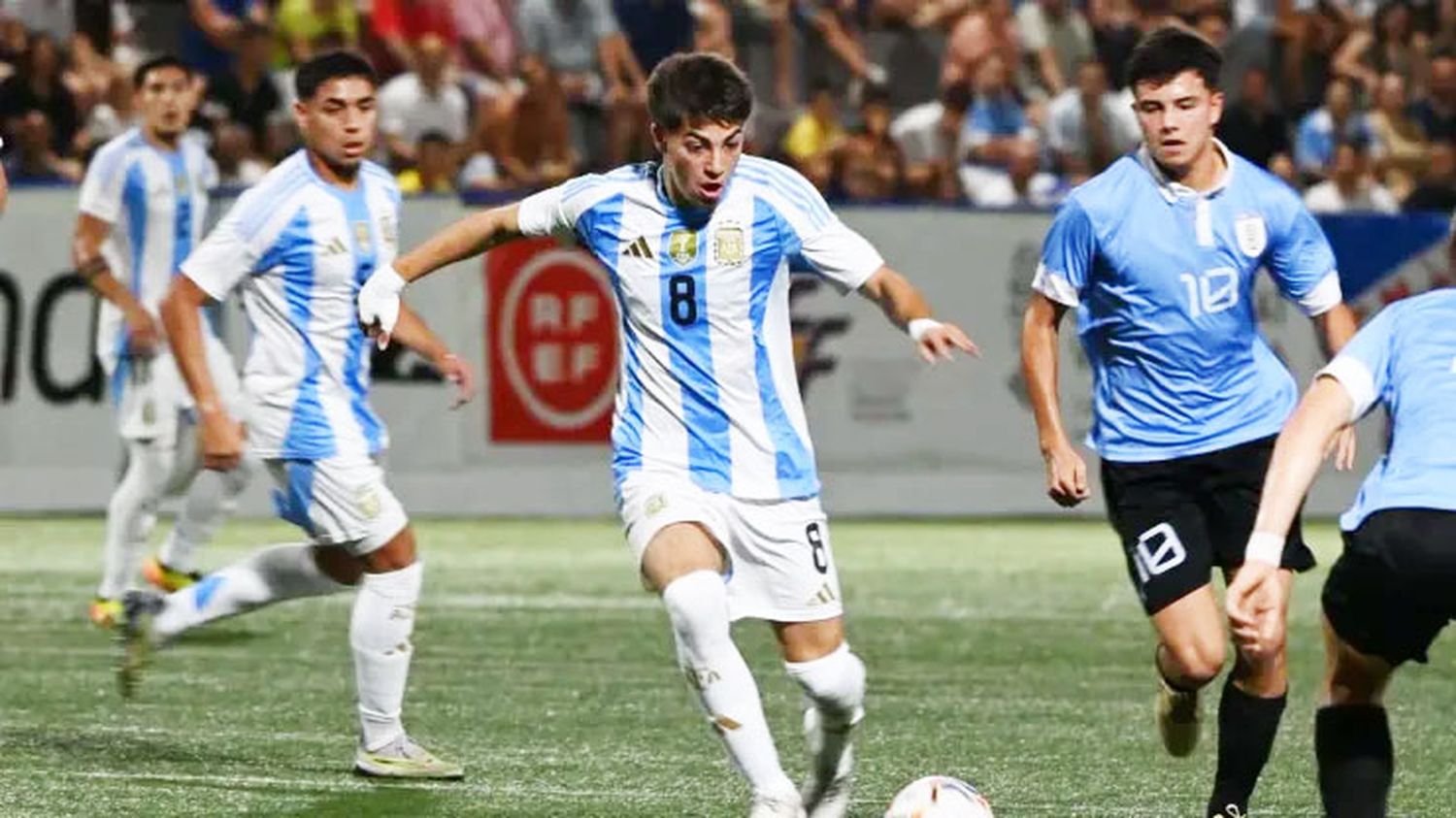 Seleccionado Sub 20: Uruguay derrotó a la Argentina en la gran final del Torneo de L’Alcudia