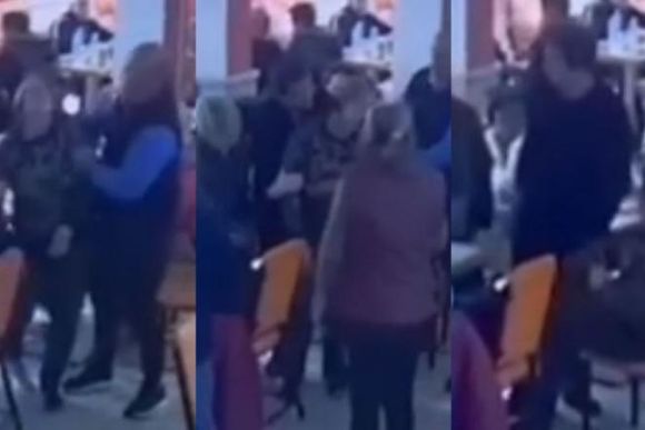 VIDEO | Un mozo le salvó la vida a una turista que se ahogó con comida en Córdoba