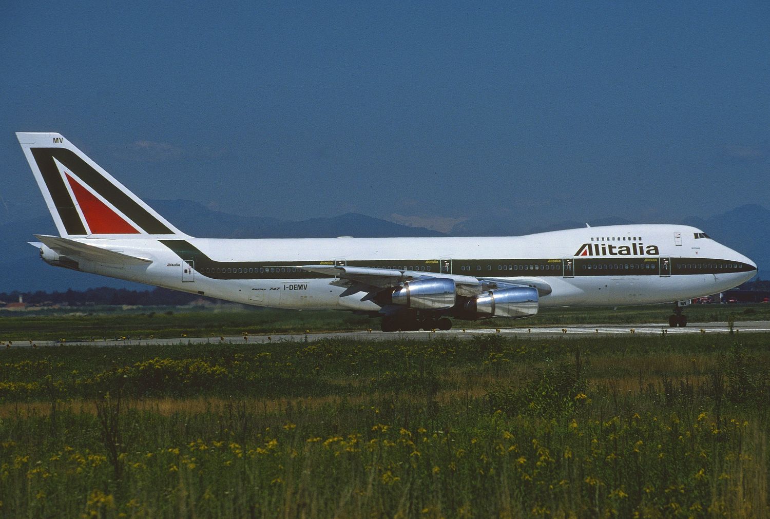 #TBT: Los vuelos de Alitalia a Argentina, Brasil y Chile en 1987