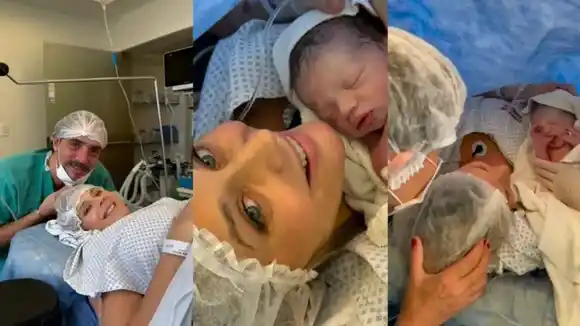 Rocío Marengo y Eduardo Fort presentaron a su hijo Isidro con un tierno video: “Bienvenido, bebito”