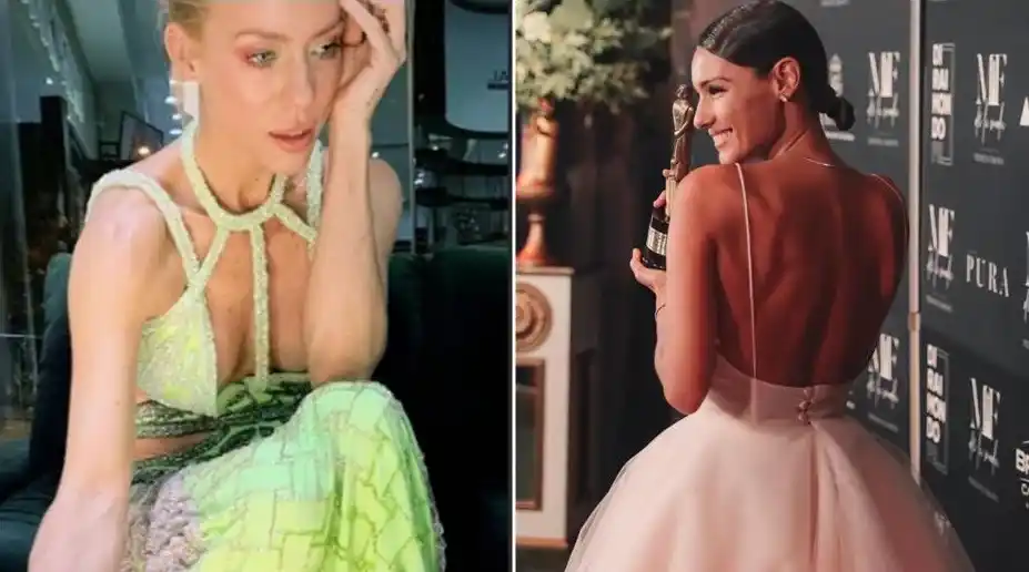 La llamativa actitud de Nicole cuando Pampita ganó su Martín Fierro de la Moda