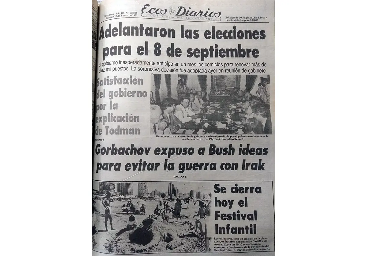 Sábado 12 de enero de 1990