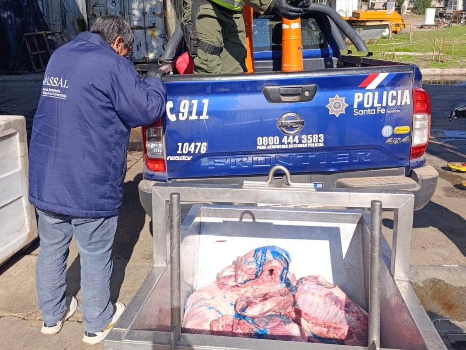 Inspeccionaron una carnicería en Reconquista y encontraron casi 100kg de carne de "dudosa procedencia"